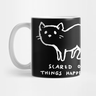 Scared of Things Happening Mug